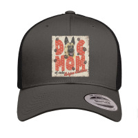 Belgian Malinois Mom T  Shirt Dog Mom Of Cute Belgian Malinois T  Shir Retro Trucker Cap | Artistshot