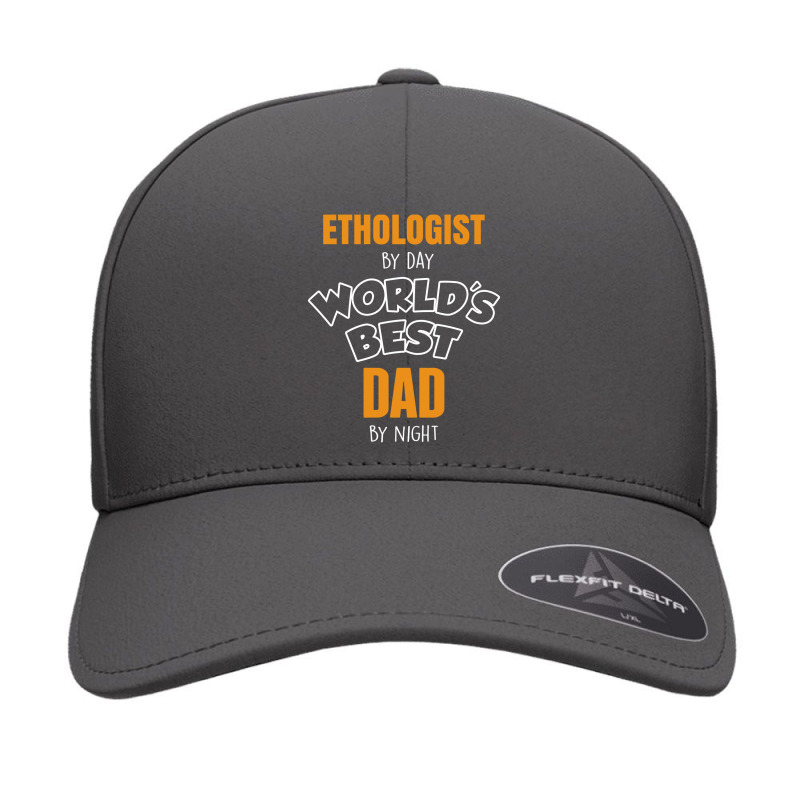 Ethologist By Day Worlds Best Dad By Night Fathers Day Gift Seamless Cap by thanchashop | Artistshot