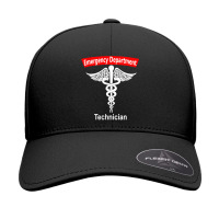 Emergency Department Technician Ed Tech Medical Caduceus Er T Shirt Seamless Cap | Artistshot