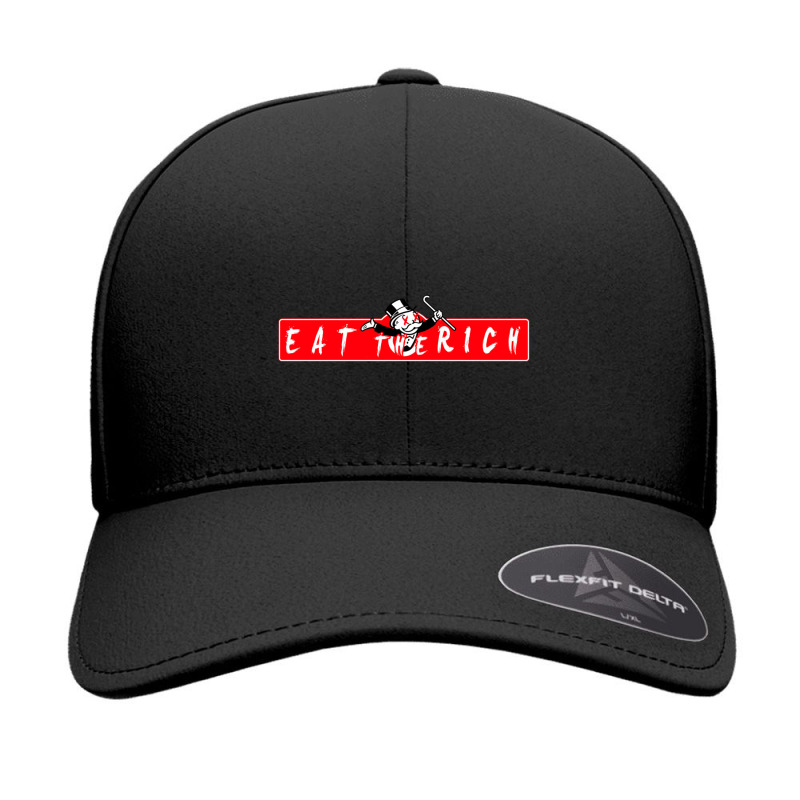 Eat The Rich Monopoly Seamless Cap by curutputihgot | Artistshot