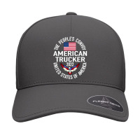 The Peoples Convoy 2022 America Truckers Freedom Convoy Usa Seamless Cap | Artistshot