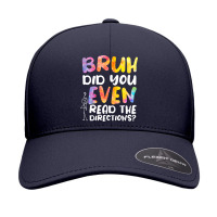 Bruh Did You Even Read The Directions T Shirt Seamless Cap | Artistshot