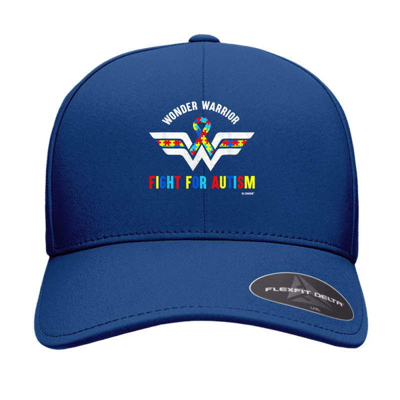 Warrior Fight For Autistic Autism Awareness Mom Women T Shirt Seamless Cap | Artistshot