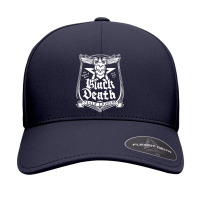 Black Death Malt Liquor Vintage Seamless Cap | Artistshot