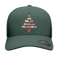 Firefighter Christmas Gifts T  Shirt Firefighter Christmas Tree Fire D Seamless Cap | Artistshot