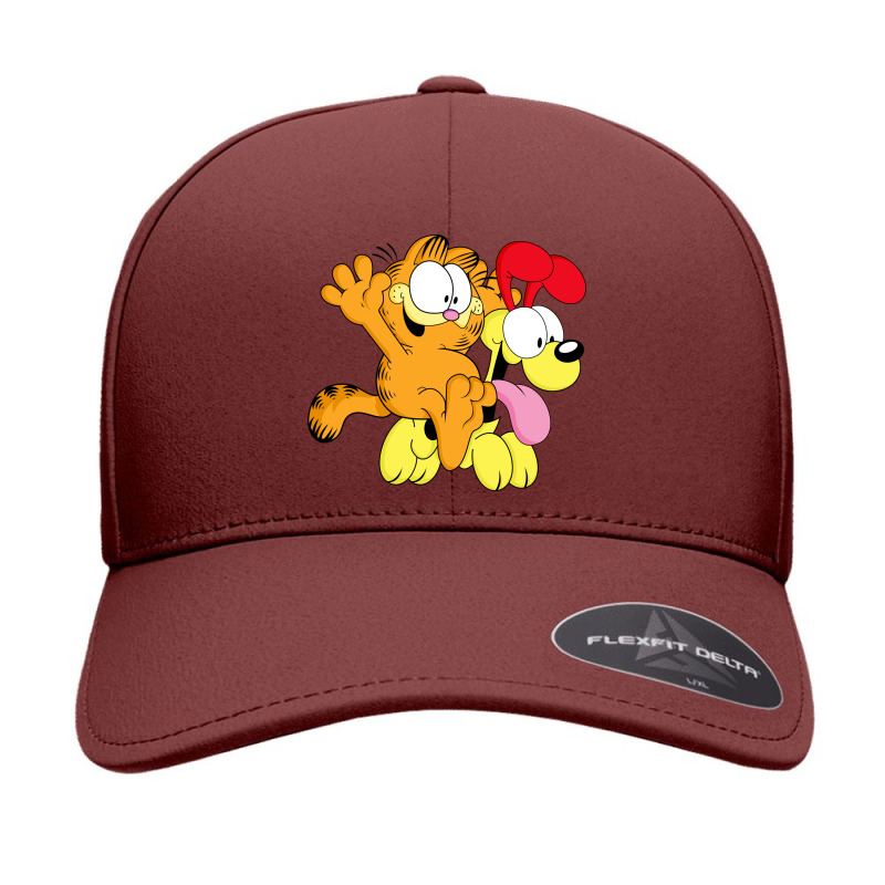 Garfiel And Pluto Seamless Cap by Santika | Artistshot