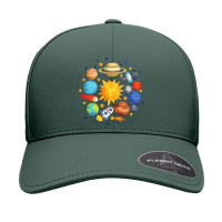 Planet Space Solar System Seamless Cap | Artistshot