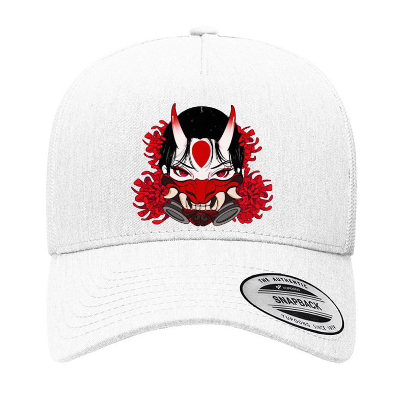 Oni Anime Girl Yupoong Trucker Cap | Artistshot