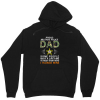 Mens Proud Military Police Dad I Raised My Heroes Camouflage Army Unisex Hoodie | Artistshot