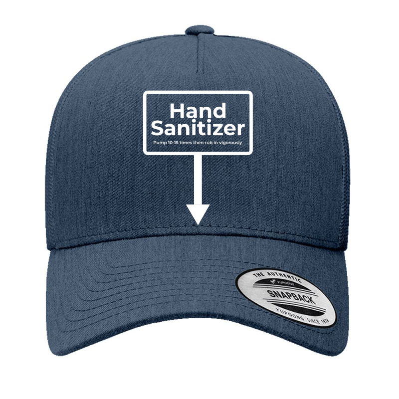 Hand Sanitizer   Funny Adult Humour Christmas Gag Gift T Shirt Yupoong Trucker Cap by time5803 | Artistshot