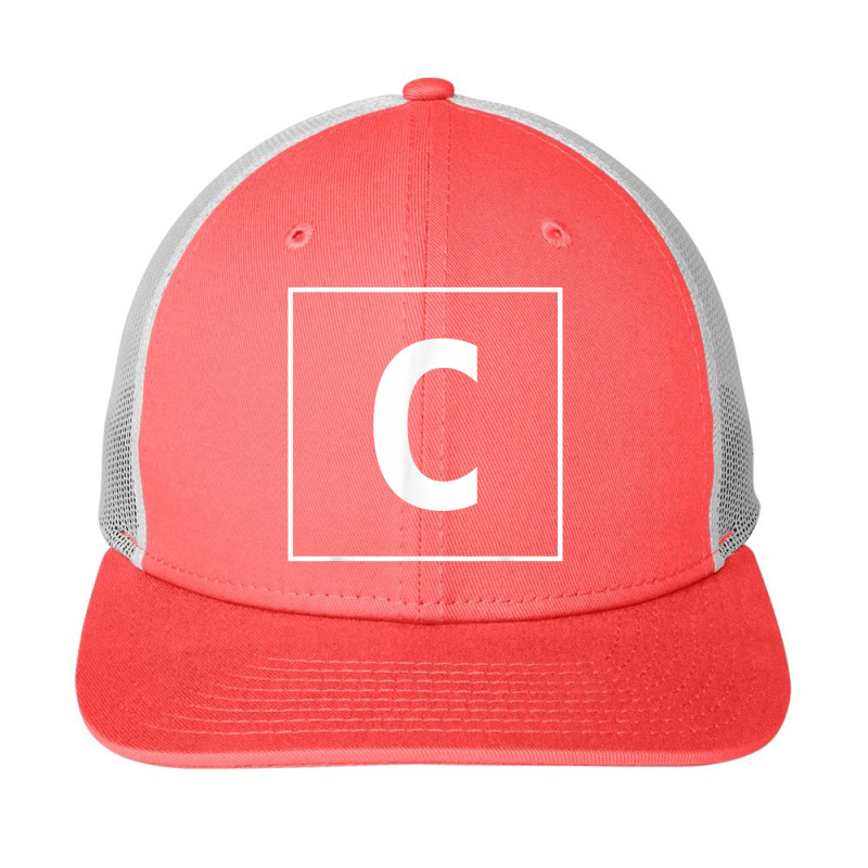 Capital Letter C T Shirt Snapback Trucker Cap by cm-arts | Artistshot