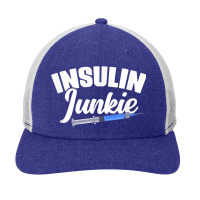 Insulin Diabetes Warrior Support Diabetic Diabetes Awareness Snapback Trucker Cap | Artistshot