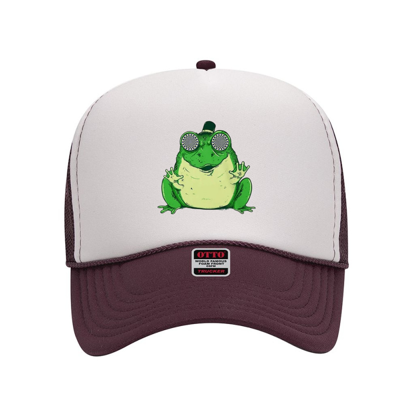 Hipnogenic Toad Hypnotize Frog, Hipnogenic Toad Hypnotize Frogs, Hipno Foam Trucker Hat by cm-arts | Artistshot