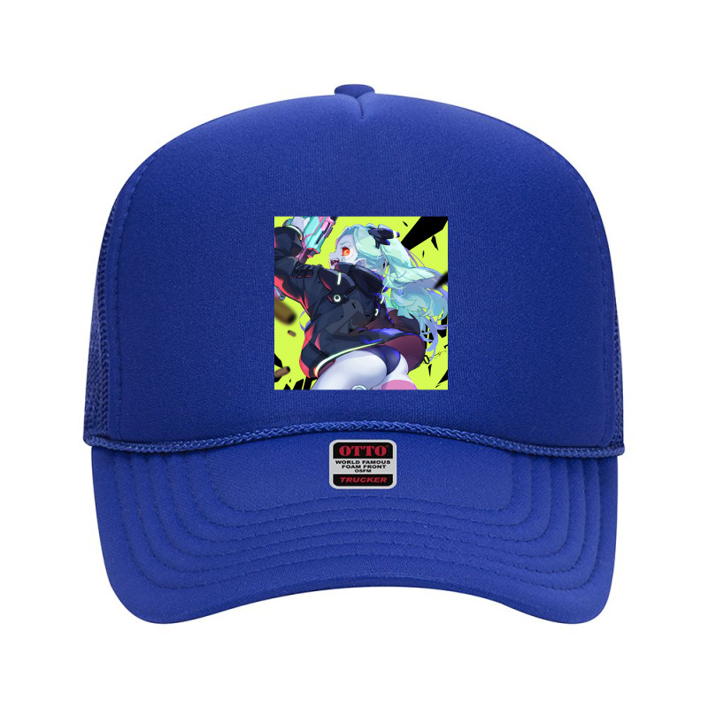 Cyberpunk Edgerunners Rebecca-mwoqs Foam Trucker Hat by webberkyla | Artistshot