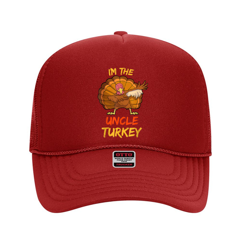 Uncle Turkey Matching Family Group Thanksgiving Party Pajama Foam Trucker Hat | Artistshot