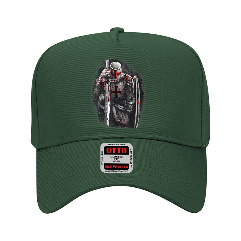 Christian Templar Knights Costume, Rosary Crusader Warrior Adjustable Baseball Cap | Artistshot