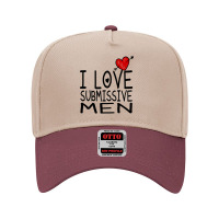 I Love Submissive Men Adjustable Baseball Cap | Artistshot