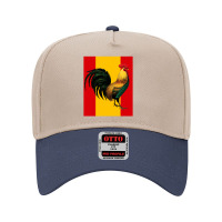 Spain Spanish Flag Cock Fight Game Fowl Adjustable Baseball Cap | Artistshot