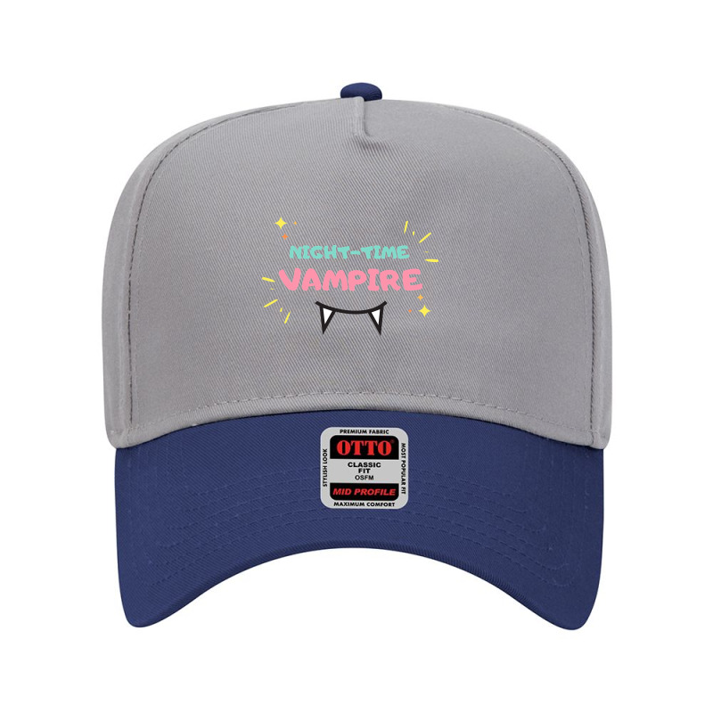 Night-time Vampire-lbisc Adjustable Baseball Cap by yumgaugeteuda | Artistshot