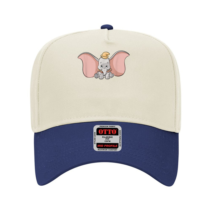 Classic Dumbo Cute Baby Elephant Adjustable Baseball Cap By - Main Image