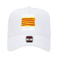 Catalonia I Stand With Catalonia Flag Catalan Flag Adjustable Baseball Cap | Artistshot