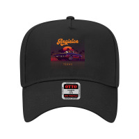 Angleton Texas Retro Vintage 80s 90s Muscle Cars Retrowave Aesthetic Adjustable Baseball Cap | Artistshot