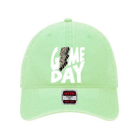 Game Day Leopard Lightning Bolt Dyed Cap | Artistshot