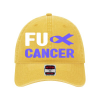 Fuck Cancer Tshirt   Fuck Stomach Cancer Awareness Dyed Cap | Artistshot