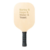 Barley Hops Water Yeast Pickleball Paddle | Artistshot