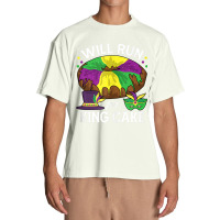 Will Run For King Cake Beads Mardi Gras Y'all Parade Party Tank Top Urban Heavy T-shirt | Artistshot