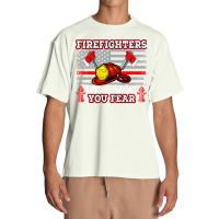 Firefighter Fireman I Fight What You Fear American Flag Firefighter 22 Urban Heavy T-shirt | Artistshot