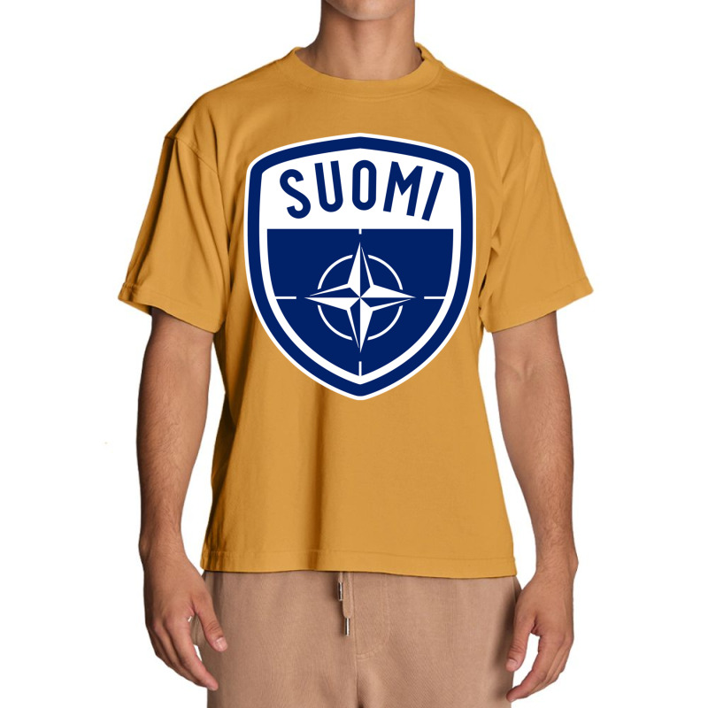 Nato Otan Suomi Finalnd Badge Urban Heavy T-shirt by cm-arts | Artistshot