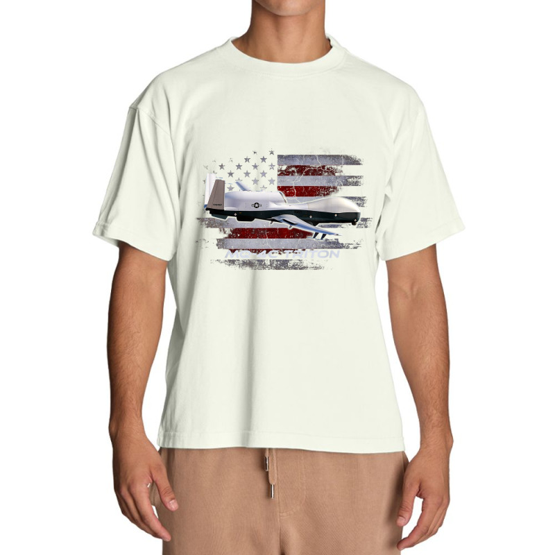 Mq 4c Triton T Shirt  Combat Veteran Veterans Day T Shirt Urban Heavy T-shirt by cm-arts | Artistshot