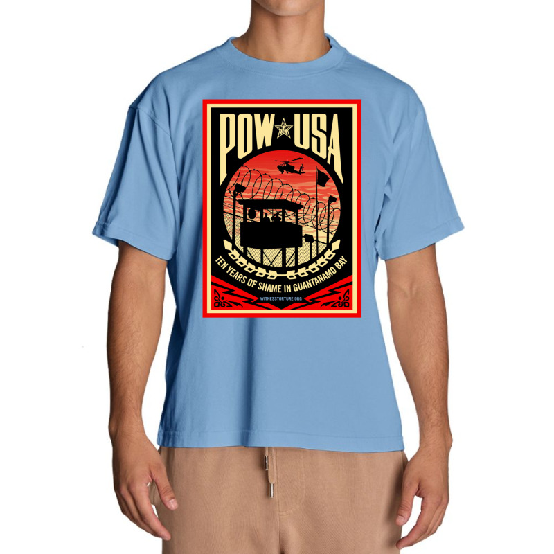 Pow Usa Guantanamo Bay Urban Heavy T-shirt | Artistshot