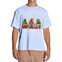 Hanging With My Gnomies Christmas Cute Gnomes Ugly Sweater T Shirt Urban Heavy T-shirt | Artistshot