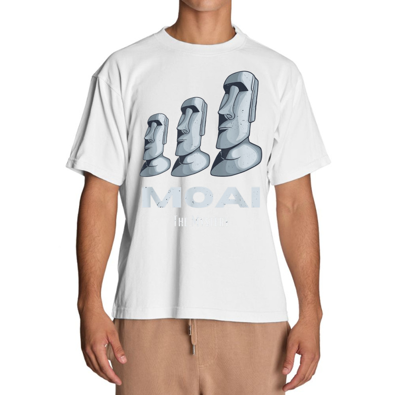 Rapa Nui Moai Easter Islands Statue Heads Mystery Urban Heavy T-shirt | Artistshot