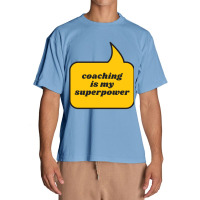 Coaching Is My Superpower Urban Heavy T-shirt | Artistshot