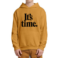 It_amp_amp_amp_39_s Time (worn Look) Urban Pullover Hoodie | Artistshot