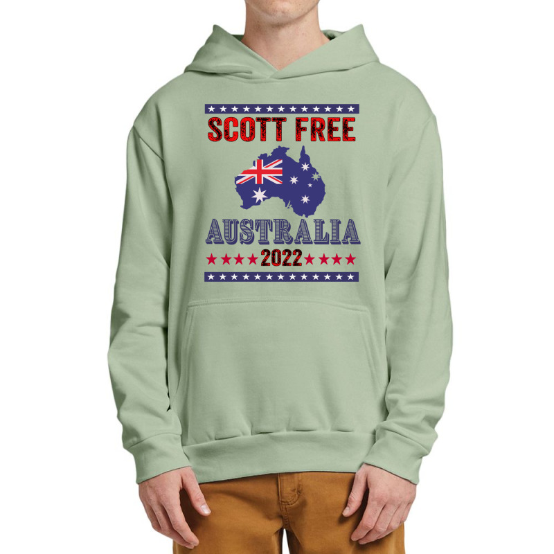 Scott Free - Australia Federal Election 2022 Fitted Scoop Urban Pullover Hoodie by GEORGEJUBILEE | Artistshot