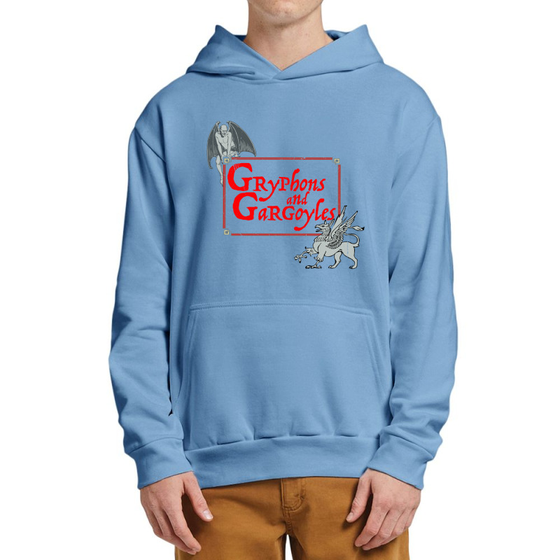 Gryphons And Gargoyles Urban Pullover Hoodie by cm-arts | Artistshot