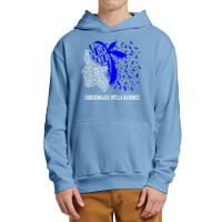 We Wear Blue For Chondromalacia Patella Awareness T Shirt Urban Pullover Hoodie | Artistshot