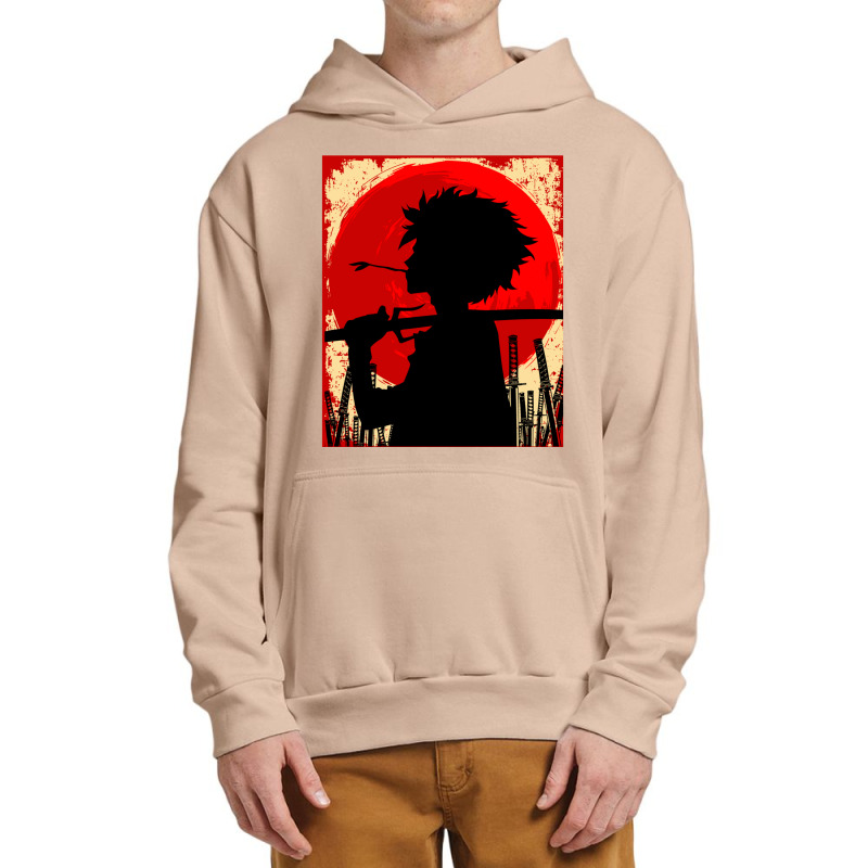 Samurai Sunset Mugen Urban Pullover Hoodie by cm-arts | Artistshot