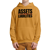 Assets Over Liabilities For Accounting And Accountant Long Sleeve T Sh Urban Pullover Hoodie | Artistshot