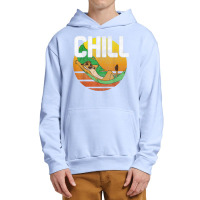 Funny Lion And King Timon Chill Leaf Hammock Vintage Urban Pullover Hoodie | Artistshot