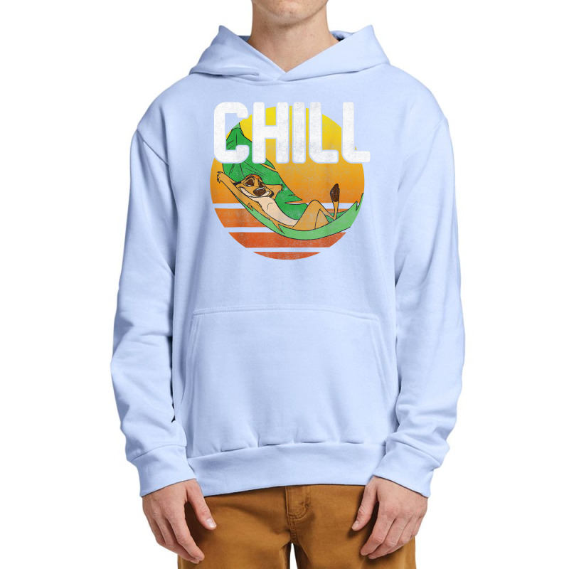 Funny Lion And King Timon Chill Leaf Hammock Vintage Urban Pullover Hoodie by CrawfordMoes | Artistshot