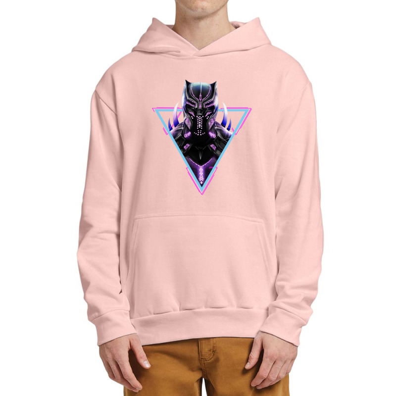 Black Panther Retro Urban Pullover Hoodie by cm-arts | Artistshot