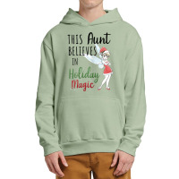 Funny Peter Pan Christmas Tinker Bell Holiday Magic Aunt Urban Pullover Hoodie | Artistshot