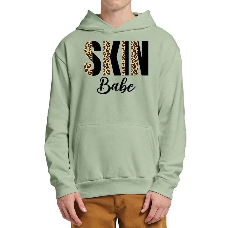 Skin Babe Leopard Skin Esthetician Skincare Premium T Shirt Urban Pullover Hoodie | Artistshot