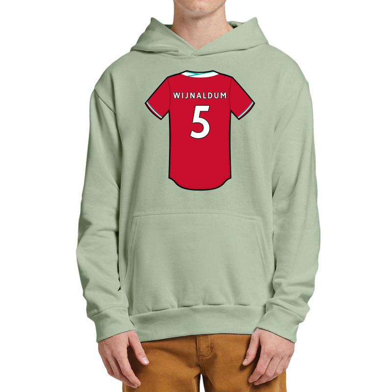 Georginio Wijnaldum Jersey Classic Gift Urban Pullover Hoodie by CassidyWise | Artistshot