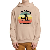 Begging For A Pegging Dominatrix Mistress Bdsm Pegged Urban Pullover Hoodie | Artistshot